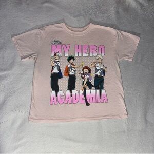 My Hero Academia Kids Pink T-Shirt